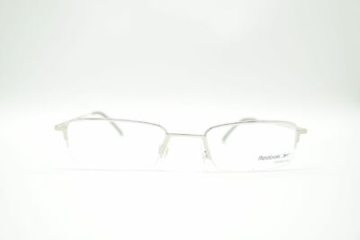 Reebok B6052 Silver half Rim Glasses Frames Eyeglasses New