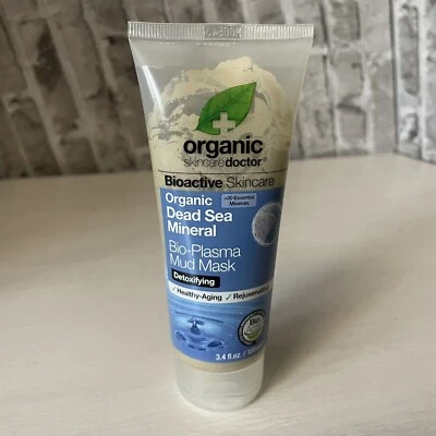 DR.ORGANIC Dr Organic Dead Sea Mineral Bio-Plasma Mud Mask 100ml Organic Skincare Doctor