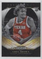 2021-22 Panini Prizm Draft Picks Brilliance Circles Prizm Greg Brown III #8 0c6