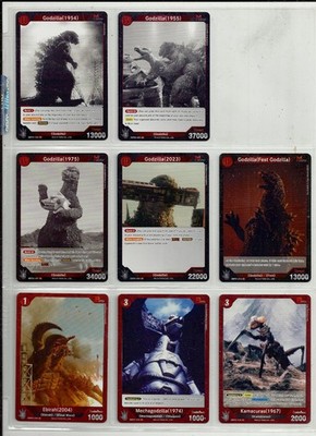 2025 TCG Godzilla vs. Godzilla Card Game COMPLETE SET 