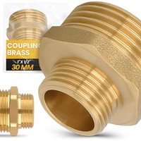 Messing Kupplung Fitting 1X1/2 Ag Muffe ReduzierstüCk Wasser Gewindefitting