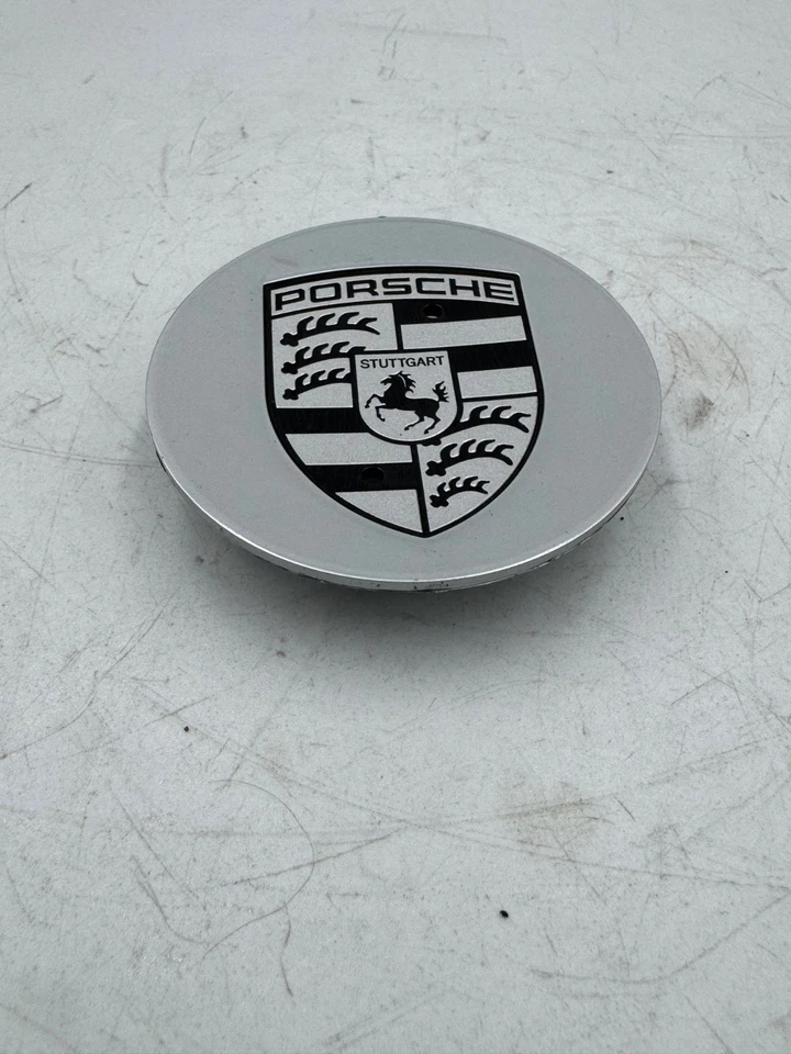 Tapa central rueda Porsche plata cayenne panamera 911 968 928 Boxster Cayman 944 Foto 2 de 4