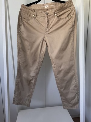 Goldene 3/4 Hose von Cambio Gr. 40 Modell Norah In Gold