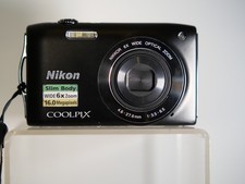 Nikon Coolpix S3200 16mp Nikkor 6x Digital Camera  creative style