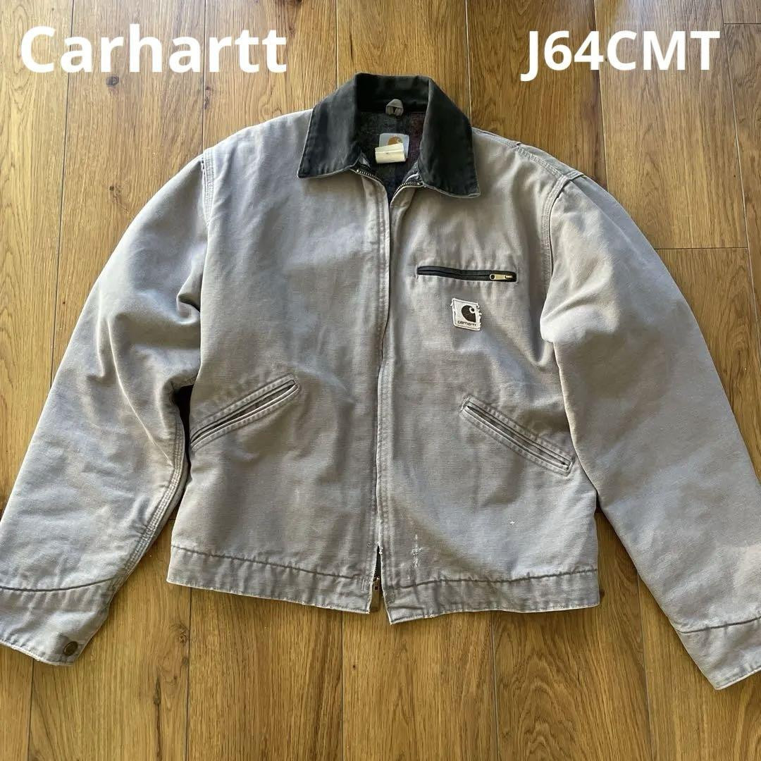 Carhartt Detroit Jacket J64CMT Size M Gray USA Made Nomura Carhartt Detroit Jacket J64CMT Size M Gray USA Made Nomura