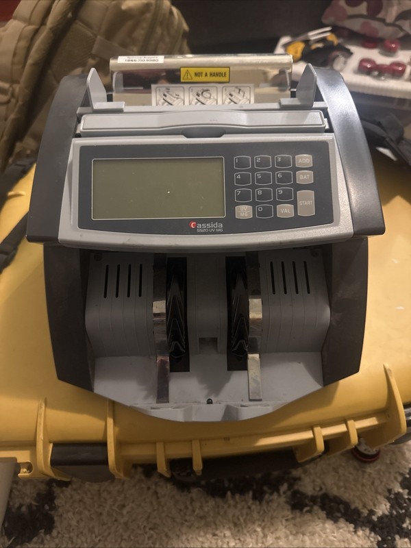 Cassida 5520 UV MG Business Grade Money Counter W/ Counterfeit Detection