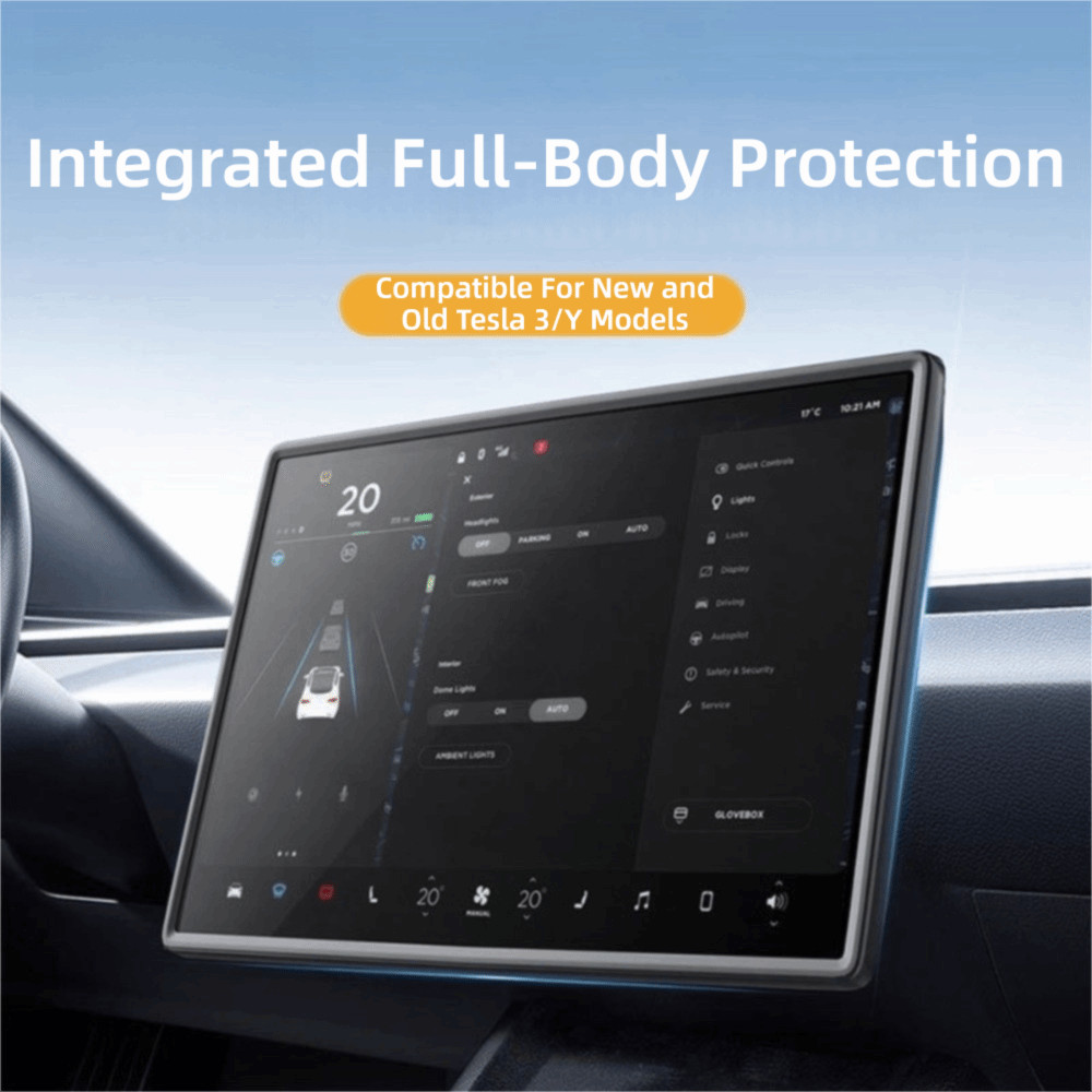 Edge Cover Screen Protector for Tesla 19-23 Model 3/Y Juniper Highland