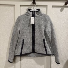 Lululemon It's Fleecing Cold Full Zip Jacket Womens Size 4 Gray Fleece No Tag