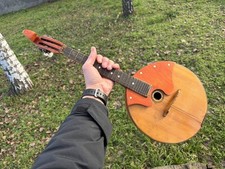 Vintage domra 4 strings / national stringed instrument