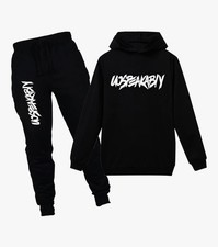 Boy's Winter Tracksuit Pullover Hoodie Jogging Pants Set 2 Pieces Sweatsuit