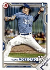 2021 Bowman Draft Frank Mozzicato #BD-95 Kansas City Royals 16G