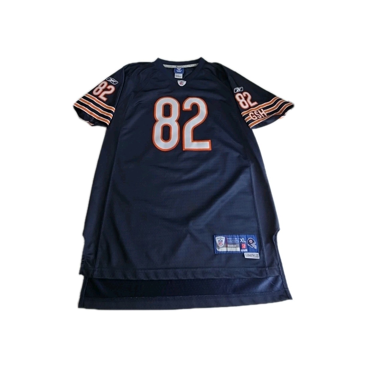 Reebok On Field Chicago Bears Greg Olsen #82 NFL Football Jersey Youth 18  Blue