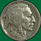 1918 Buffalo Nickel Very Good VG Coin #37021