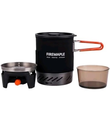 Fire-Maple X1 Rucksack & Campingkocher Tragbar Kochen Jet Brenner Set Neu