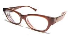 ALAIN MIKLI AL1155 B053 Eyeglasses Clear Brown Tortoise Cat Eye Frame 49mm