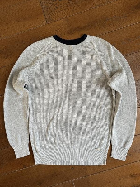 Men Diesel Sweater Grey Cotton 40 /L / 48 #7HZA