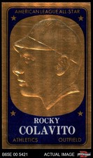1965 Topps Embossed #46  Rocky Colavito  Athletics 7 - NM