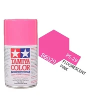 Tamiya 86029 PS-29 Fluorescent Pink Polycarbonate Spray Paint 100ml NEW