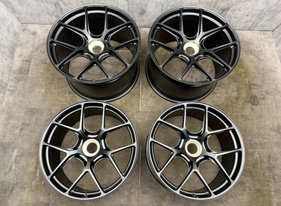 20/21'' LAMBORGHINI AVENTADOR SV SVJ HRE R101 Leichtbau Magnesium Schwarz Felgen