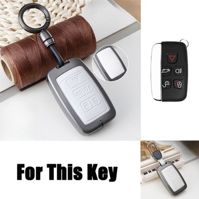 Zinc Alloy Leather Car Key Case Cover For Land Rover Range Rover Sport LR4 LR2