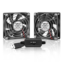 Mini 80Mm USB Computer PC Case Cooling 5V Powered Fan Quiet , Cabinet Cooler Fa