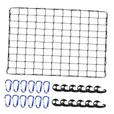 4"x 6" Cargo Net for Roof Basket and Pickup Bed with 24 Carabiners Nice