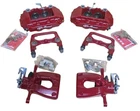Genuine Alfa Romeo Caliper Kit, Front & Rear, Red - 4C Brand New 71807295
