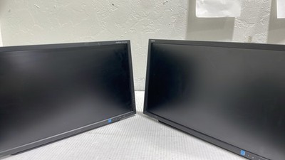 NEC MultiSync EA234WMi 2013 23'' IPS LED LCD Monitors Full HD VGA HDMI Lot of 2