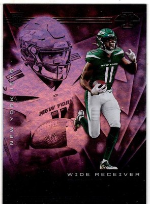 2020 Panini Illusions Football Denzel Mims No. 24 New York Jets