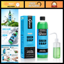 Green Soap Tattoo Cleaner Kit - 16.9oz Ultra-Concentrate with Witch Hazel Aloe