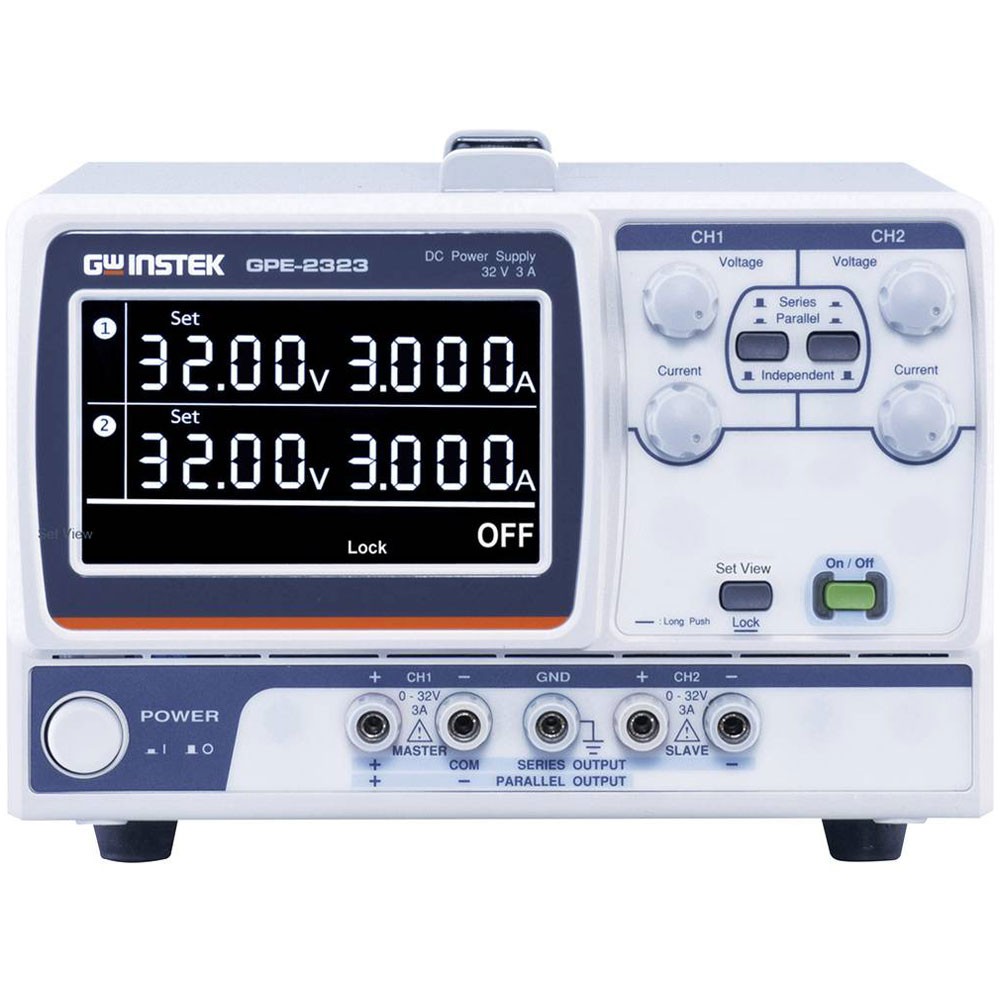 GW Instek GPE-4323 Bench PSU 0-32V 0-3A 4 Outputs 212W