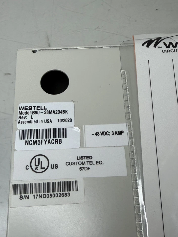 Telefone de terminação digital Westell B90 -28MA204BK - Imagem 3 de 4