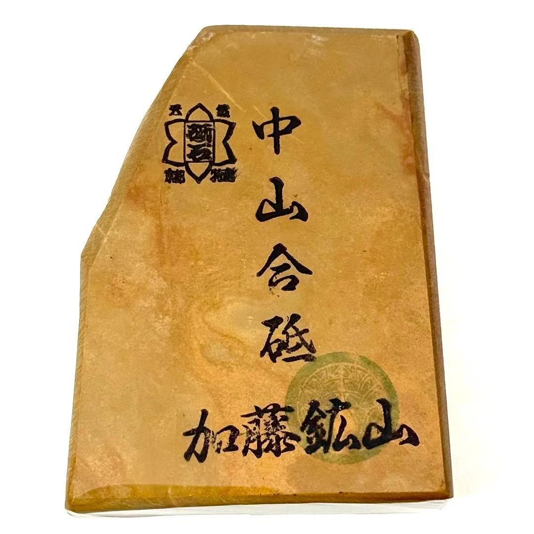 Japanese Natural Whetstone Kato Nakayama Tomae Kiita Finishing Stone 357g