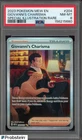 2023 Pokemon MEW EN Special Illustration Rare #204 Giovanni's Charisma PSA 8