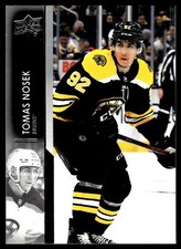 2021-22 Upper Deck #515 Tomas Nosek Boston Bruins Hockey Card