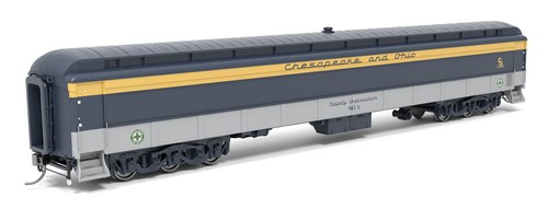 Broadway Limited ~ Escala HO ~ Coche de instrucciones ~ Chesapeake y Ohio #SI-4 ~ 9930 | Condition: New