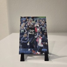 2014 Topps Prime Richard Sherman #93 Catching Seahawks NFL Blue