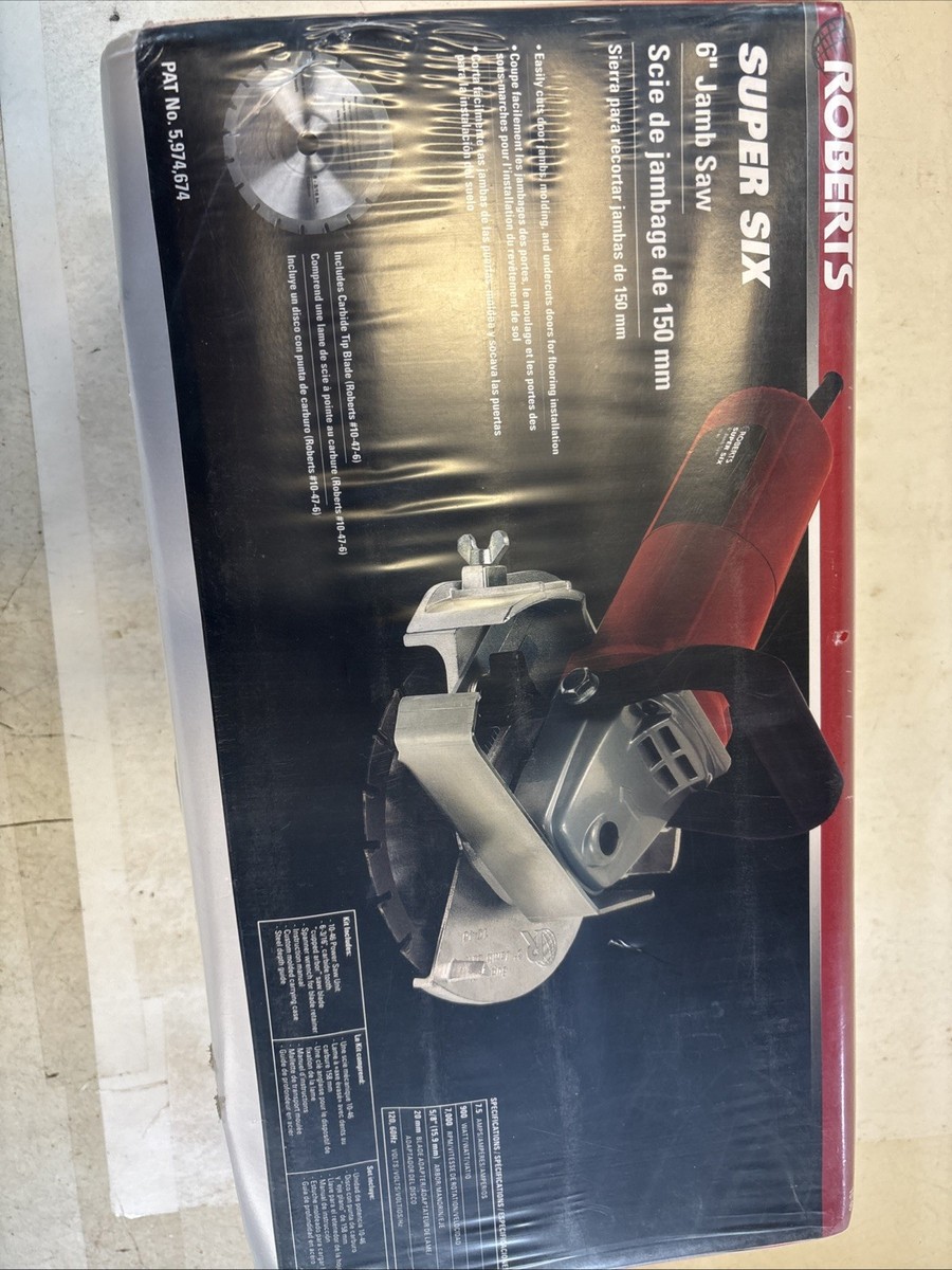 Roberts 17076 10-46 6-inch Jamb Saw With Case for sale online | eBay