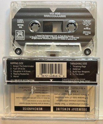 Voivod : Rrroooaaarrr Cassette (Audio Cassette Tape Noise) *Rare