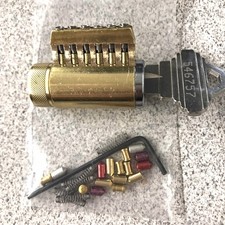 Serratura pratica ritagliabile 6 pin Schlage Keyway include perni bobina