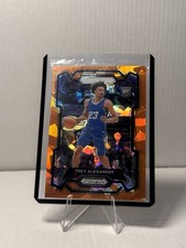 2024 Prizm Draft Picks, Trey Alexander, Orange Ice #85