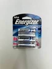 8 Pack Energizer AA Ultimate Lithium Battery last 8X longer L91BP-8 Exp 03/2026