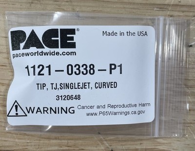 Pace 1121-0338-P1 Single Jet Tip, 0.060'', Small, Curved, ThermoJet, PS-90 Series