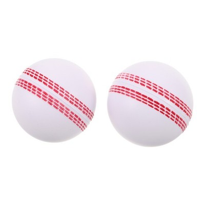  2 Stück Indoor-Cricket-Übungsbälle   6,8 cm/2,68 Zoll weicher