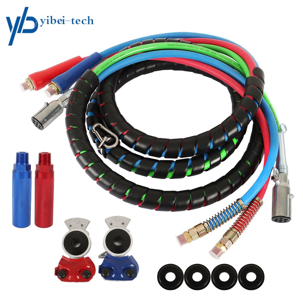 TORQUE 13.5ft 3 in 1 ABS & Power Air Line Hose Kit Airline