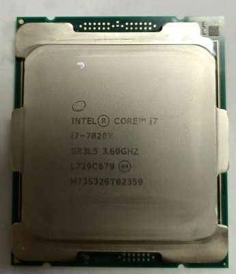 Intel Core i7-7820x CPU processor sr3l5 3.60ghz 8-Core 12mb lga-2066