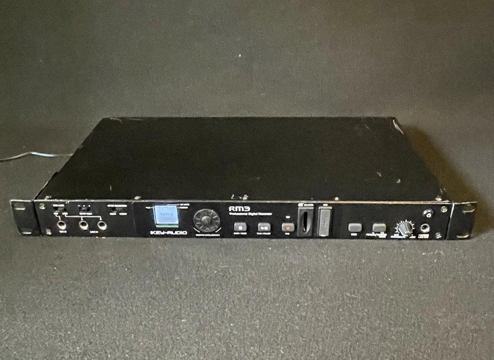 iKEY-AUDIO RM3 Rackmount Digital Recorder. Getestet und funktionsfähig wie besehen