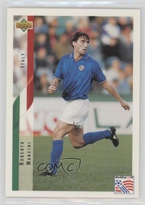 1994 Upper Deck World Cup English/Spanish Roberto Mancini #152 0kf0