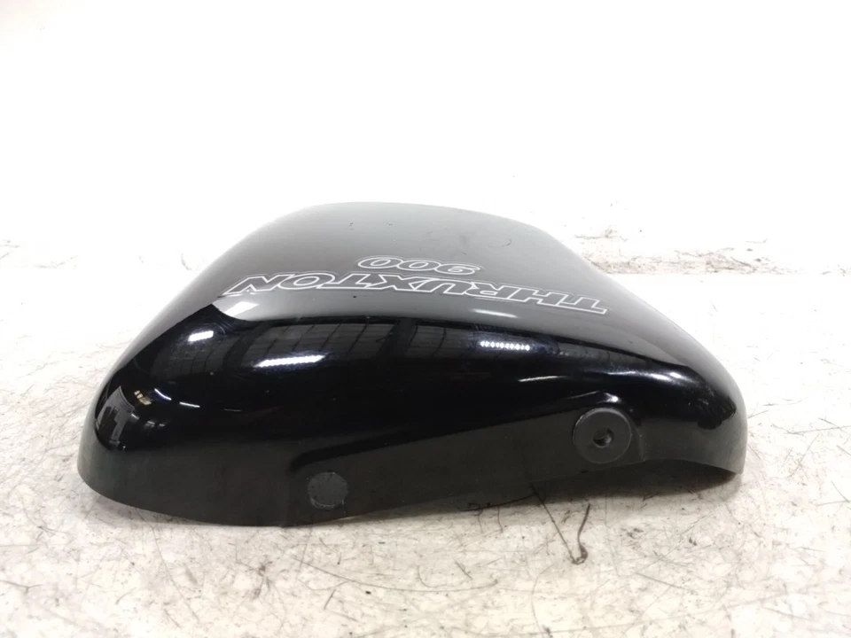 2005 Triumph Thruxton 900 Left Side Cover Panel Fairing Black - Image 4 of 4