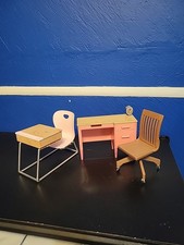 BATTAT Our Generation School Academy Desk Chair Student Desk 18" Dolls